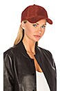 view 1 of 3 Marilyn Baseball Cap in Rust