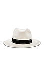 view 3 of 3 Panama Hat in White