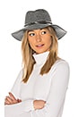 view 1 of 3 Zoe Fedora in Light Heather Grey