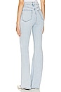 view 3 of 4 Casey High-rise Flare Jean in Melly
