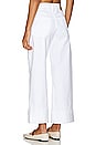 view 3 of 4 Andi With Cuff Wide Leg in White
