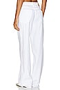 view 3 of 4 Featherweight Logan Wide Leg in Optic White