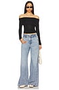 view 5 of 6 Featherweight Tailored Sofie Full Length Wide Leg in Annie
