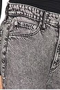 view 6 of 6 Featherweight Logan Mid Rise Wide Leg in Slate Grey