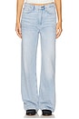 view 1 of 6 Featherweight Logan Mid Rise Wide Leg Jeans in Greenport