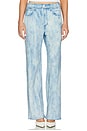 view 1 of 6 Miramar Fleece Wide Leg Jeans in Cloudy