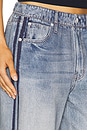 view 7 of 7 Miramar Wide Leg Track Jeans in Coney