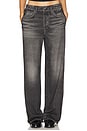 view 2 of 7 Miramar Wide Leg Track Pant in Washed Black