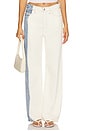 view 1 of 6 Featherweight Logan Wide Leg Jeans in Bleach Stripe