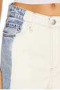 view 6 of 6 Featherweight Logan Wide Leg Jeans in Bleach Stripe