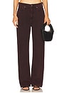 view 1 of 6 Featherweight Logan Wide Leg Jeans in Burnt Burgundy