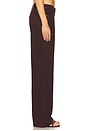view 3 of 6 Featherweight Logan Wide Leg Jeans in Burnt Burgundy