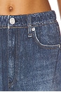 view 6 of 6 Miramar Terry Wide Leg Jeans in Petra