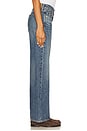 view 3 of 6 Saige Low Rise Relaxed Straight Jeans in Echo