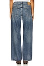 view 4 of 6 Saige Low Rise Relaxed Straight Jeans in Echo