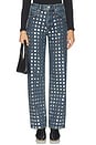 view 1 of 6 Shea Relaxed Straight Jeans in Kingston Stud