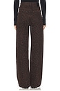view 4 of 6 Shea Leopard Full Relaxed Straight Jeans in Leopard