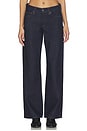 view 1 of 6 Saige Full Relaxed Staright Jeans in Twirinse