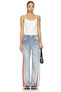 view 5 of 6 Miramar Terry Track Pant Pull On in Red, White & Coney