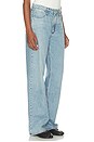 view 2 of 6 Phoebe Drawstring Wide Jeans in Everglade