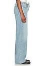 view 3 of 6 Phoebe Drawstring Wide Jeans in Everglade
