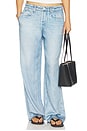 view 1 of 6 Miramar Slink Wide Leg Pull On Jeans in Muray