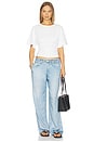 view 5 of 6 Miramar Slink Wide Leg Pull On Jeans in Muray