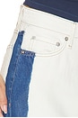 view 6 of 6 Featherweight Logan Wide Jean in Dark Bleach
