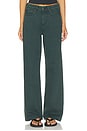 view 1 of 6 JEANS PIERNA ANCHA LOGAN  in Green Stone