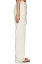 view 3 of 6 Miramar Terry Drawcord Wide Leg Pant in Ecru