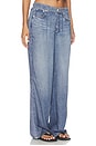 view 2 of 6 rb Miramar Slink Wide Leg Pull On Jeans in Lagoon