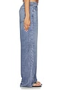 view 3 of 6 rb Miramar Slink Wide Leg Pull On Jeans in Lagoon