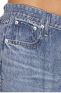 view 6 of 6 rb Miramar Slink Wide Leg Pull On Jeans in Lagoon