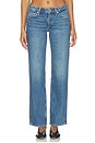 view 1 of 6 Harlow Low Rise Full Length Slim Straight Jeans in Candice