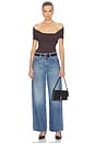 view 6 of 6 Logan Wide Jeans in Candice