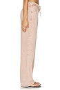 view 4 of 6 Phoebe Drawstring Wide Jeans in Rosestone