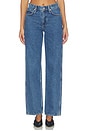 view 1 of 6 Shea Full Length Straight Jeans in Coco