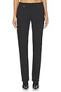 view 1 of 6 Sutton Full Length Slim Cigarette Jeans in Black
