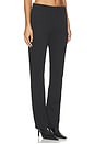 view 2 of 6 Sutton Full Length Slim Cigarette Jeans in Black
