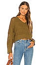 view 1 of 4 Faye Sweater in Military