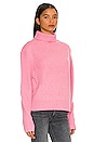 view 2 of 4 Pierce Cashmere Turtleneck Sweater in Pink