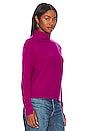 view 2 of 4 Pierce Cashmere Turtleneck in Pink