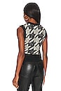 view 3 of 4 Edith Vest in Black Multi
