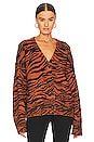 view 1 of 4 КАРДИГАН SARAH in Orange Tiger