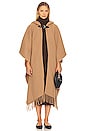 view 1 of 3 Cloak Poncho in Camel