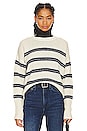 view 1 of 4 Kelly Stripe Sweater in Ivory Multi