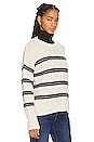 view 2 of 4 Kelly Stripe Sweater in Ivory Multi