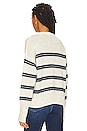 view 3 of 4 Kelly Stripe Sweater in Ivory Multi