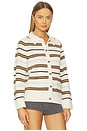 view 2 of 4 Peggy Striped Oversized Cardigan in Ivory Multi