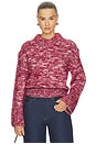 view 1 of 4 Marlee Crew Pullover Sweater in Red
